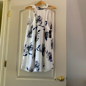 Lulus floral halter dress new with tags